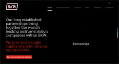 Desktop Screenshot of bkwinstruments.co.uk