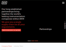 Tablet Screenshot of bkwinstruments.co.uk